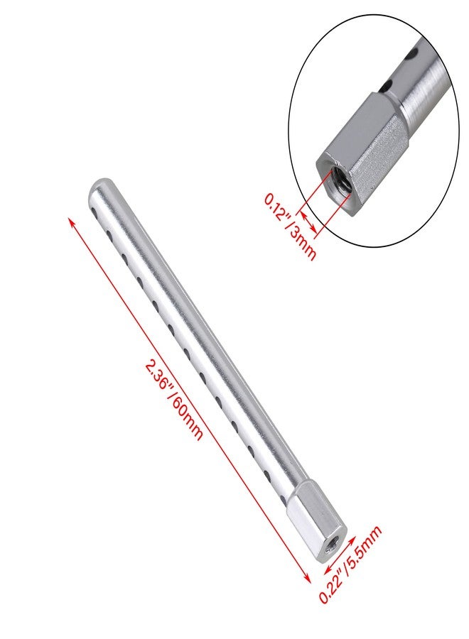 Mxfans 4X 2.36 Silver Al Body Post Bracket Replacement for HSP RC1:10 On-Road 102037S - Image 4